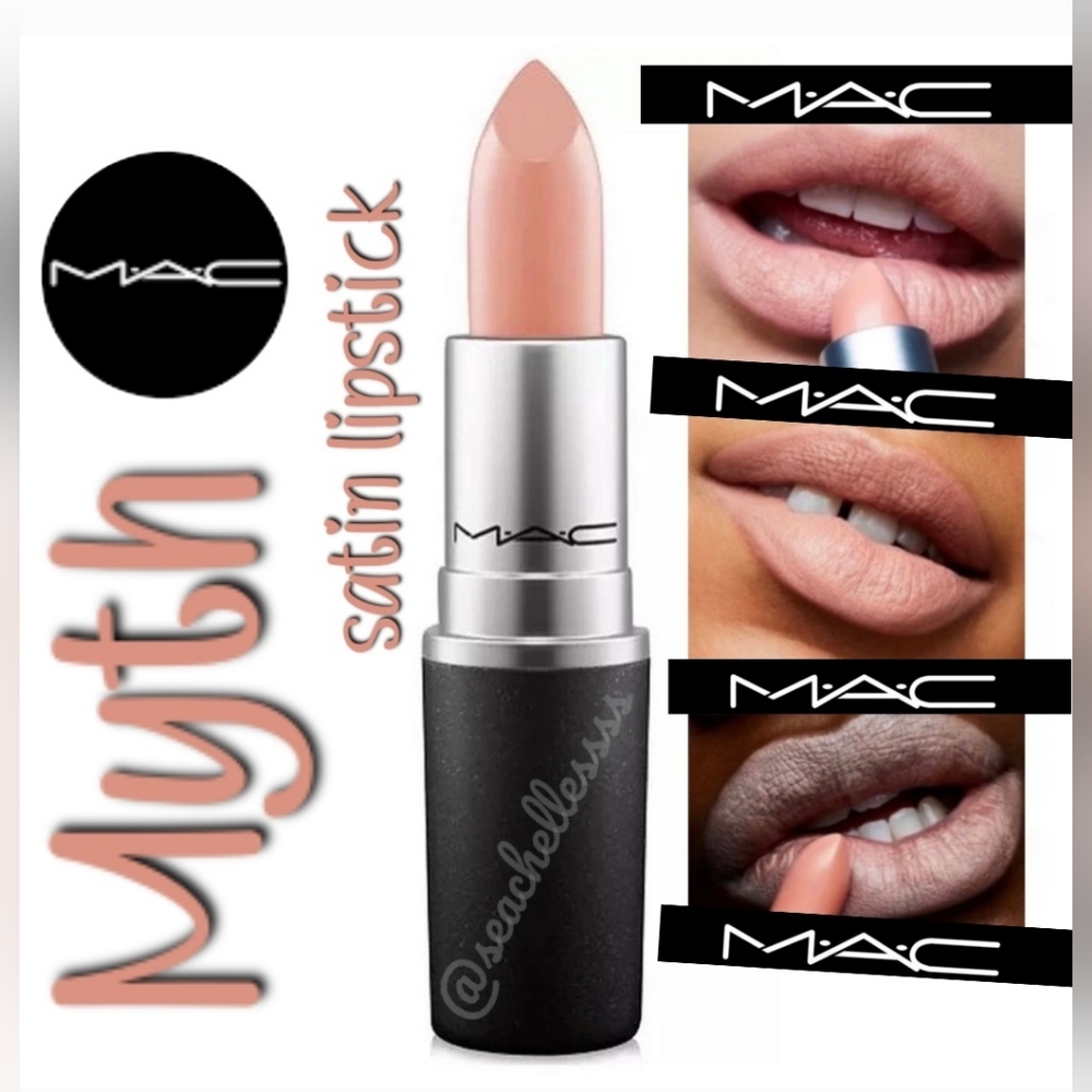 MAC Cosmetics Myth Satin Lipstick Brand New In Box Authentic